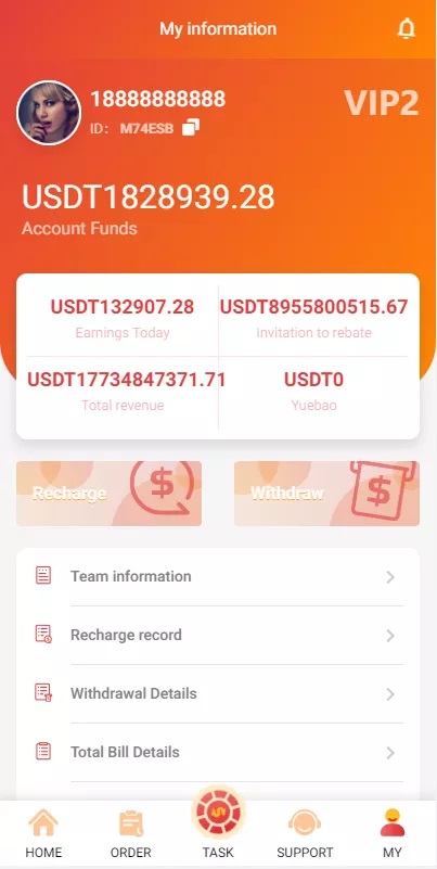 2025【新UI多语言抢单刷单系统】海外刷单源码+订单自动匹配系统