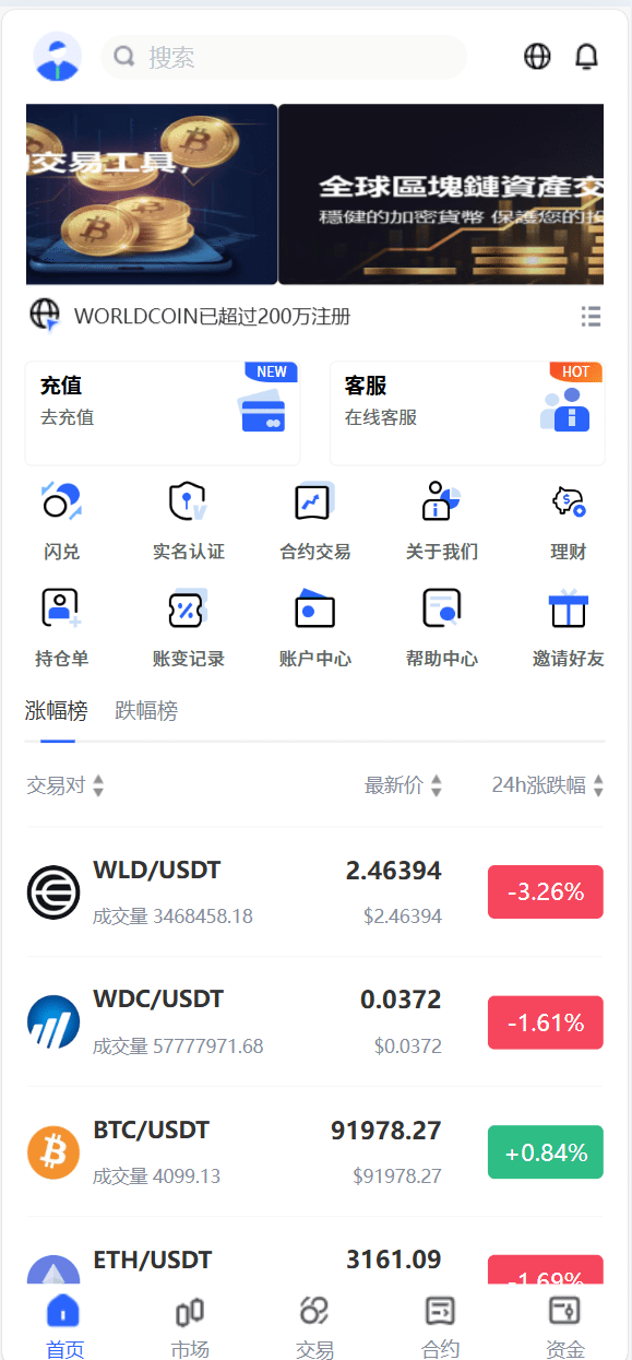 java交易所源码全开源多语言数字货币交易所 采用VUE和Java开发 代理分销模式 永续合约